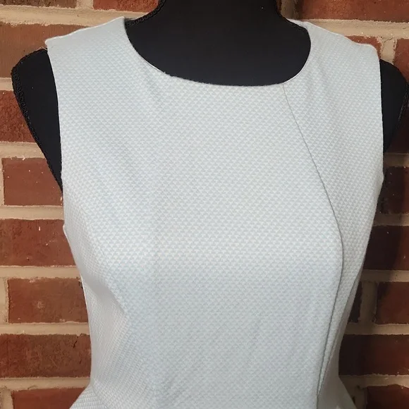 ark&co blue peplum dress, size medium - Picture 2 of 9